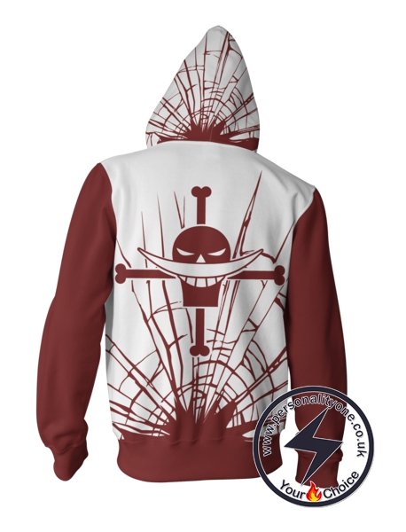 One Piece - Whitebeard Pirates ZipUp - Hoodies Jackets